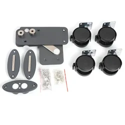 Left Folding Rotary Table Desk Right Opening Rotary Table Hardware Parts 90 Degree Rotation Multi Functional Furniture Hardware