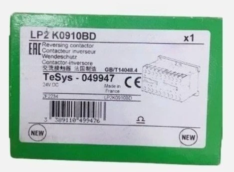 Brand New Original DC Contactor LP2K0910BD Coil DC24V Current 9A Normally Open Point Fast Delivery