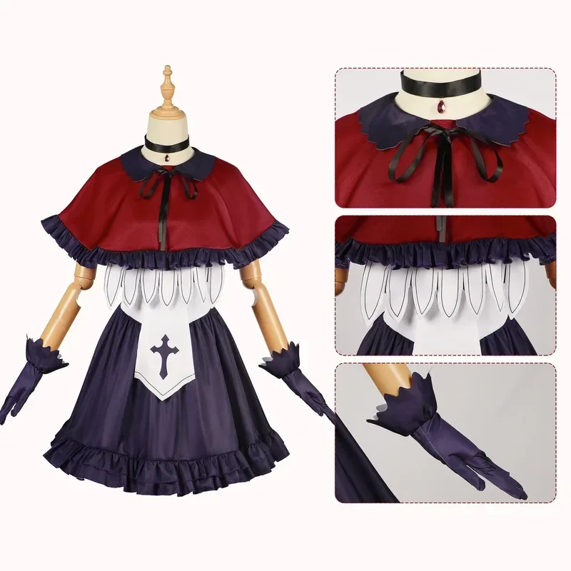 SN66 Anime Oshi no Ko Arima Kana Costume Cosplay Ruby Hoshino Parrucca Cappello Gonna Abiti Per Ragazze Donne Adulto Halloween CarnevaleW&C@