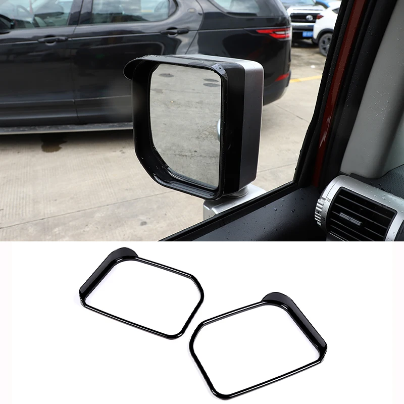 

ABS Car Exterior Rearview Mirror Rain Eyebrow Decoration Frame Cover Sticker For Toyota FJ Cruiser 2007-2021 Auto Accessories