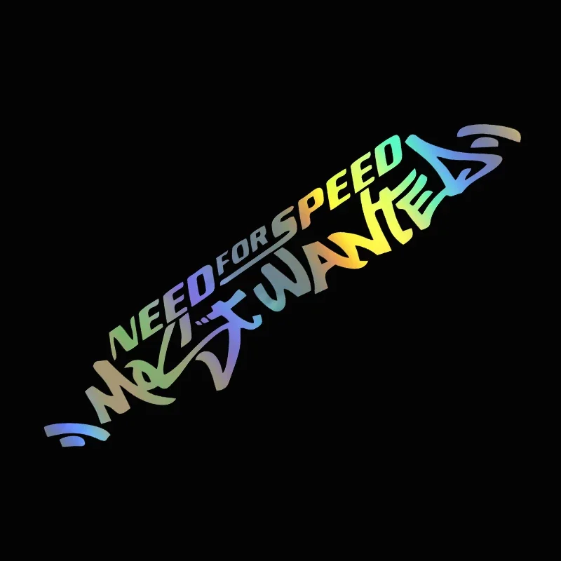 30x6cm Fun White Need for Speed Scratch Car Windshield Decal Vinyl Sticker Universal Window Auto Door Accessories Waterproof