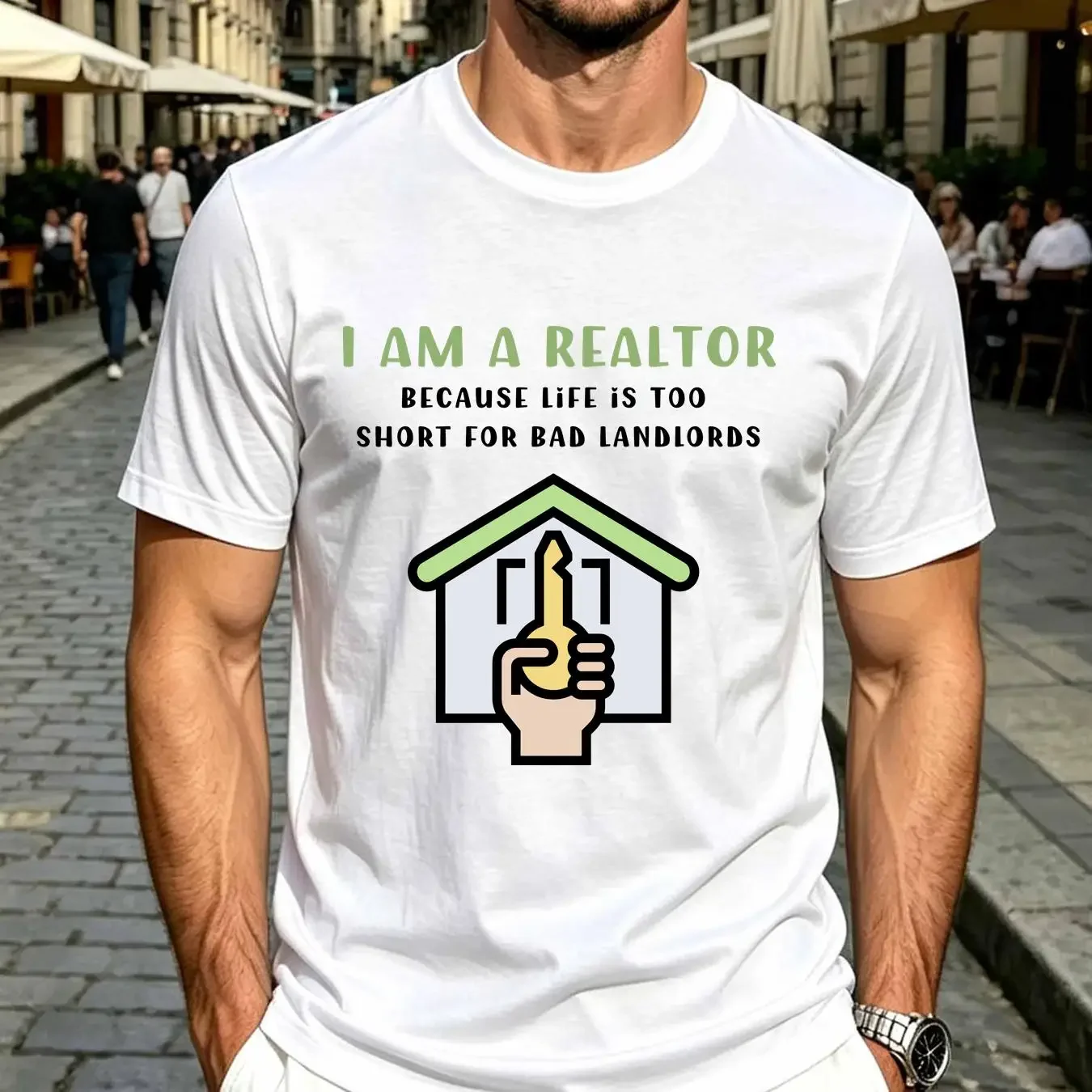 washed T Shirt Funny Realtor I Am A 100 Cotton Real Estate Agent Marketing Open House long or short sleeves vintage Washed