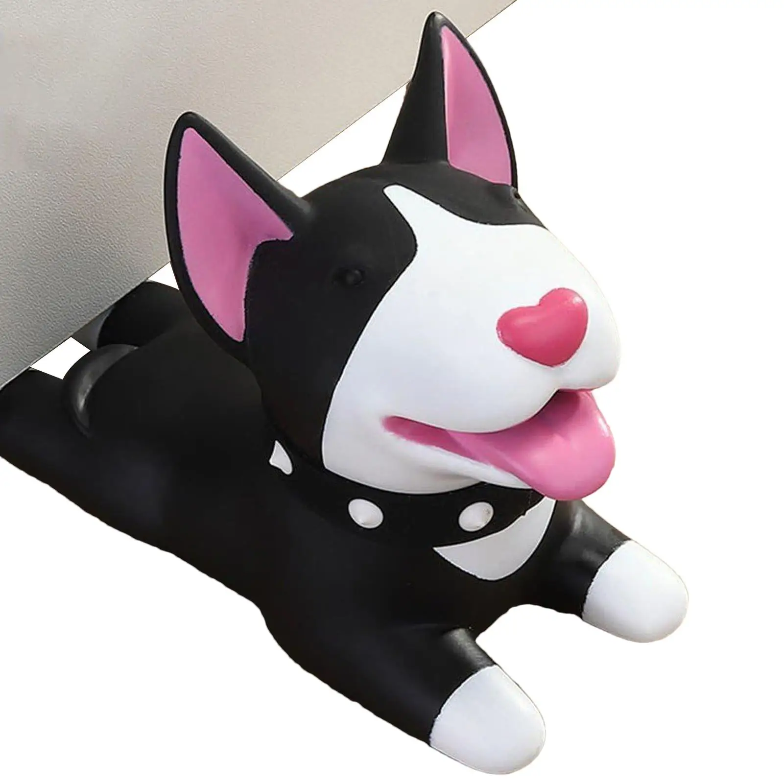 

Дверной стопор из ПВХ, противоскользящий дверной стопор, клин, очаровательная форма щенка, товары для украшения дома для бизнеса, общежития, магазина, отеля