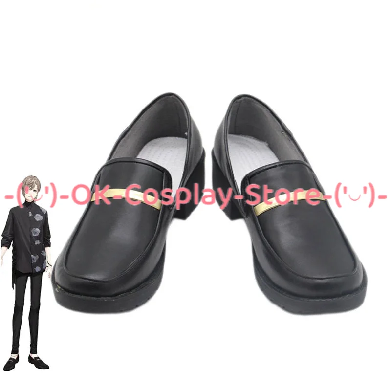 

Kanae Cosplay Shoes PU Leather Shoes Halloween Carnival Boots Vtuber Cosplay Props Custom Made