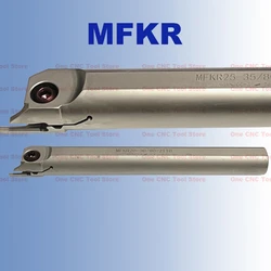 MFKR MFKR16 MFKR20 MFKR25-3 T10 T12 Internal End Face Grooving Arc Lathe Tool Holder Spring Steel Cutter Bar 25/80 30/80 35/80