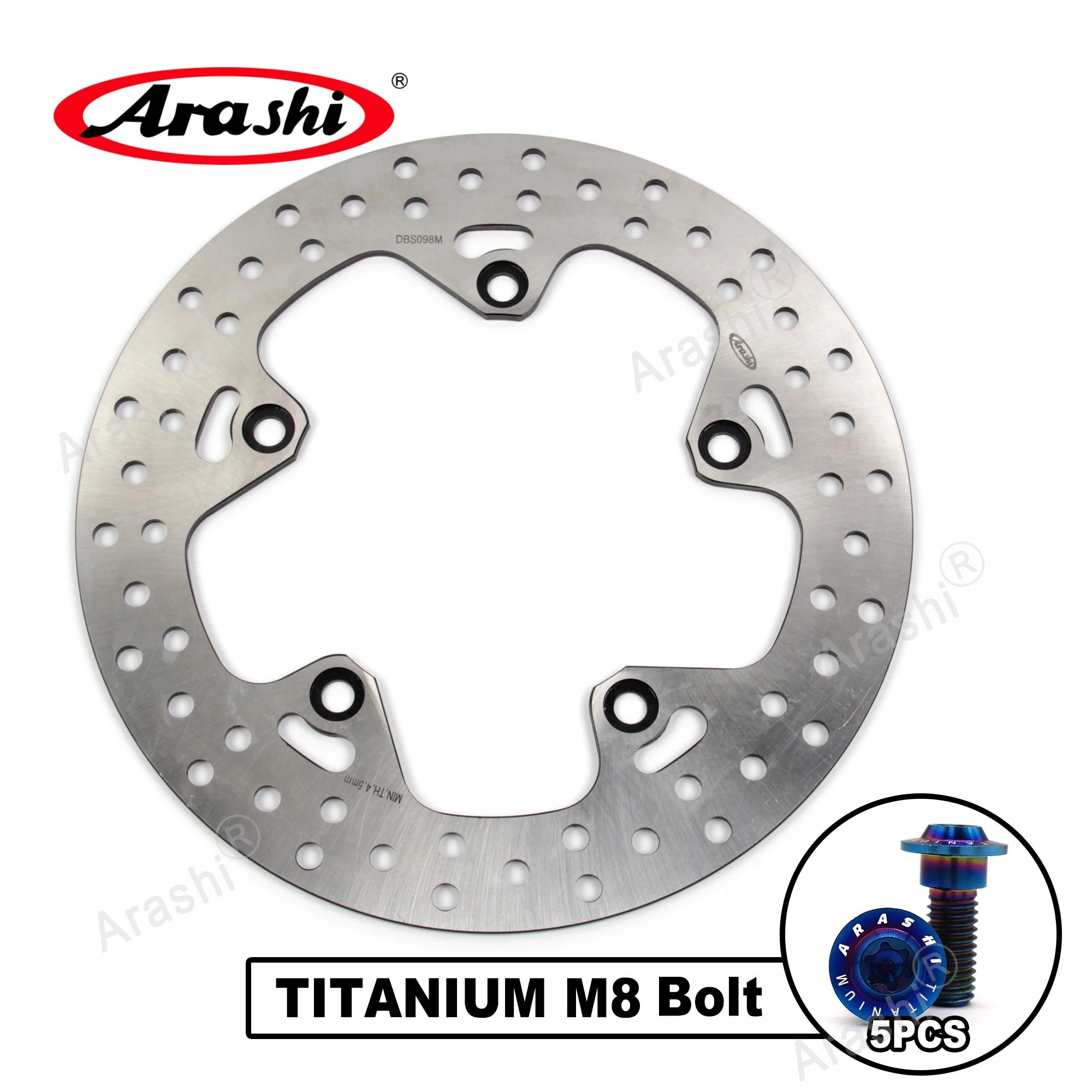 

ARASHI R 1200 GS ADVENTURE ABS 2015 2016 2017 2018 Rear Brake Disc For BMW CNC Brake Disk Rotor R 1200 RS 2015 -2020 R1200RS