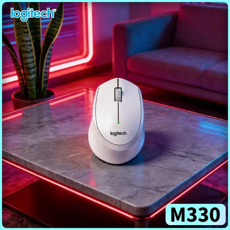 Lower Cursor Disruption Risk Beside Wifi Bluetooth Wireless Electronic Gadget Logitech M330 Silent Wireless Mouse
