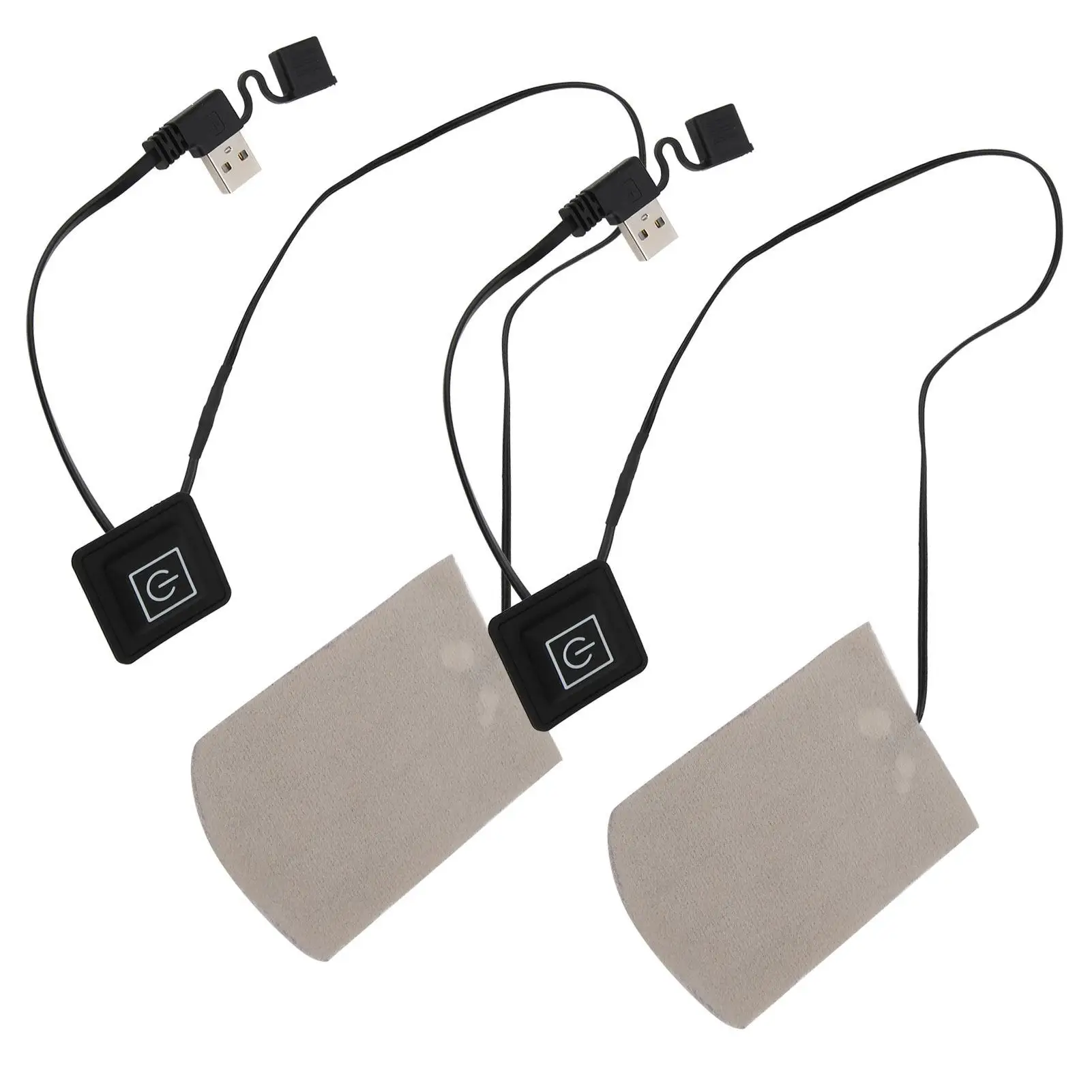 USB Electric Heating Pad Socks with Composite  Heating Film for Winter Warmth