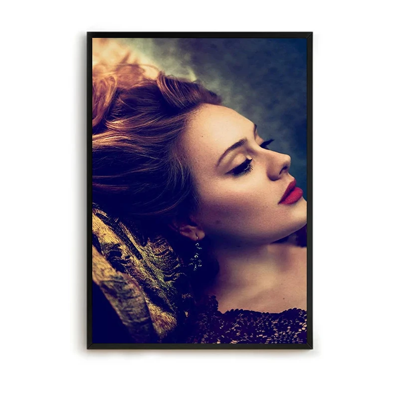 Wall Decoration Posters Adele Singer Poster Posters for Wall Decor Aesthetic Room Decoration Decorative Painting for Bedroom Art