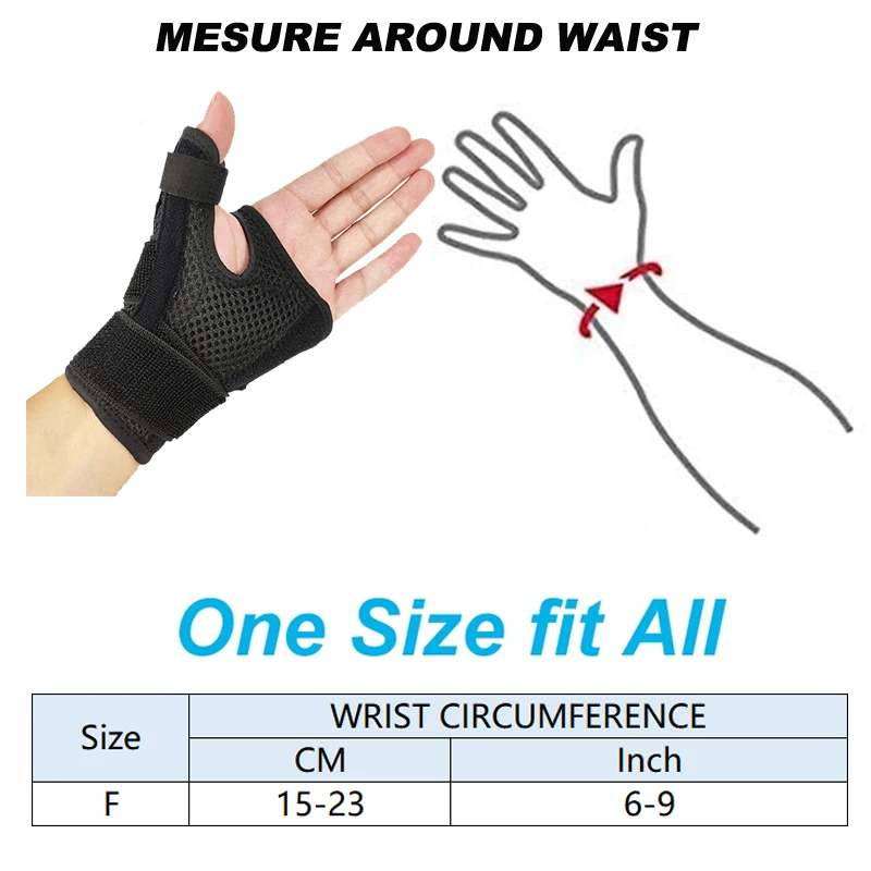 1PC Wrist Hand Brace Support Compression Arthritis Gloves Carpal Tunnel Sprain Splint Pain Relief for Women Men Weight Lifting