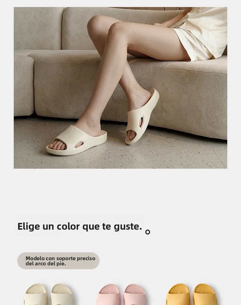 Pantuflas Youdiao para Hombre y Mujer, Específicas para Pies Planos, con Soporte de Arco, Antideslizantes, para Uso en Interi...