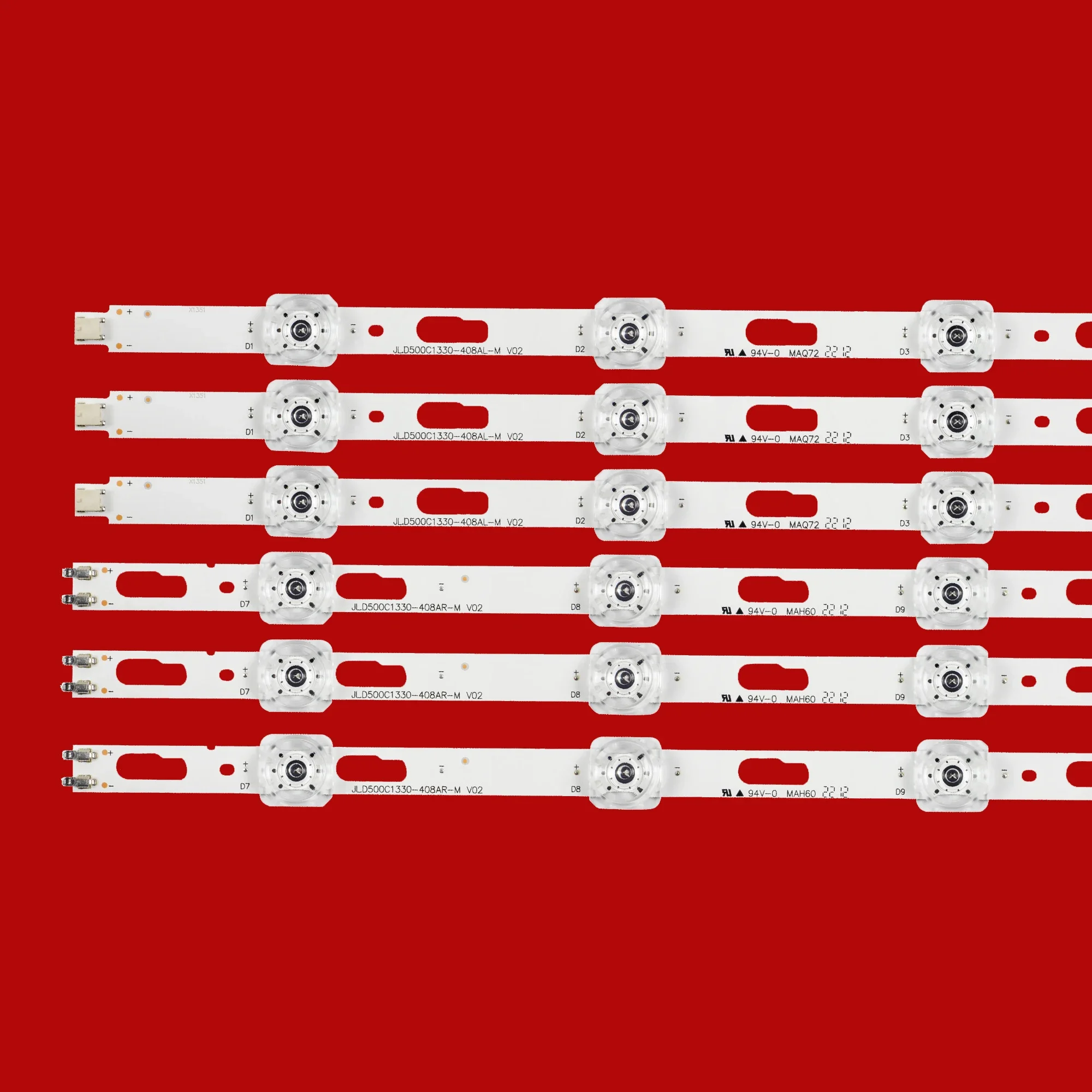 LED for Un50au7700 UE50TU7100 UE50TU7100U UN50TU8000 UN50TU8200 UN50TU7000 UN50TU7020 UE50TU8000 UE50TU7000 V0T7-500SMA-R0