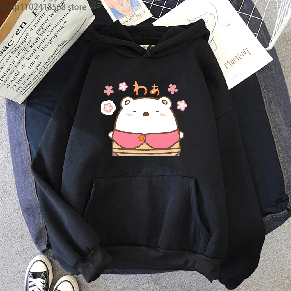 

Sumikko Gurashi Japan Women Hoodie Kawaii Graphic Sweatshirt Men Clothes Cute Clothing Unisex Top Y2k Sudadera Long Sleeve Hoody