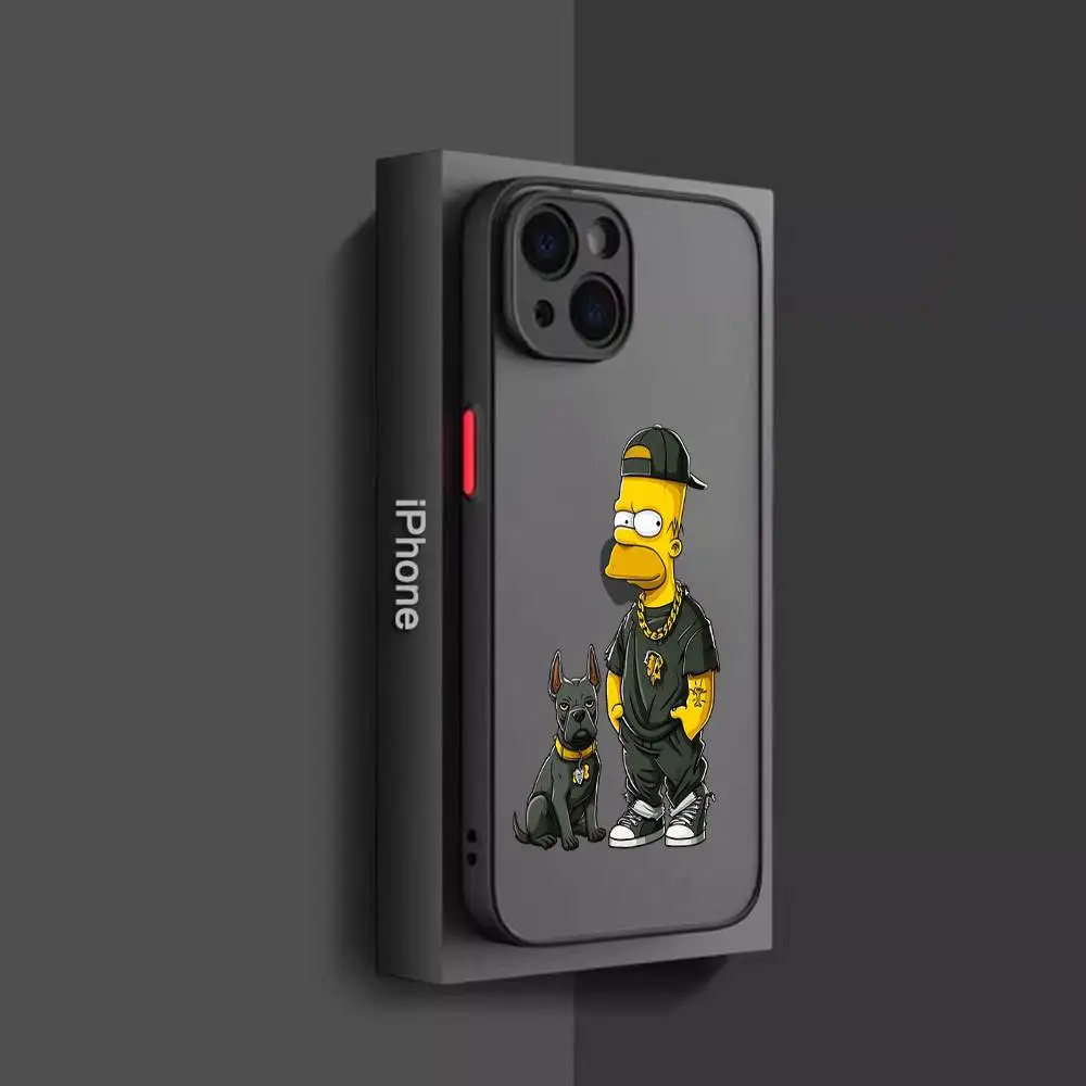 حافظة لهاتف آيفون 14 11 12 13 Mini Pro Max 8 7 Plus X XR XS MAX غطاء غير لامع شفاف #4