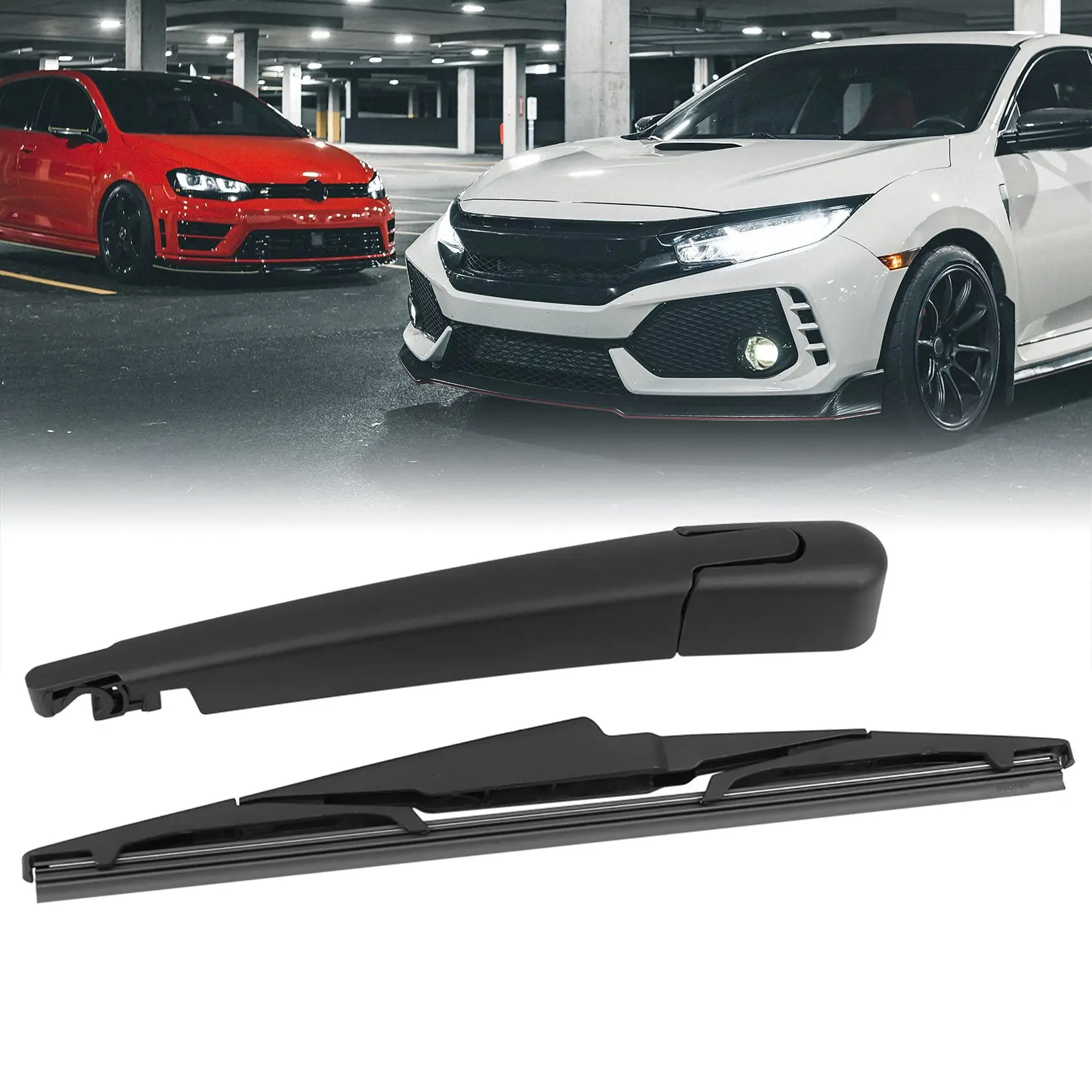 288mm Rear Windshield Wiper Blade Arm Set for Kia Carens Sportage for Hyundai I10 for Kia Carens Sorento Sportage