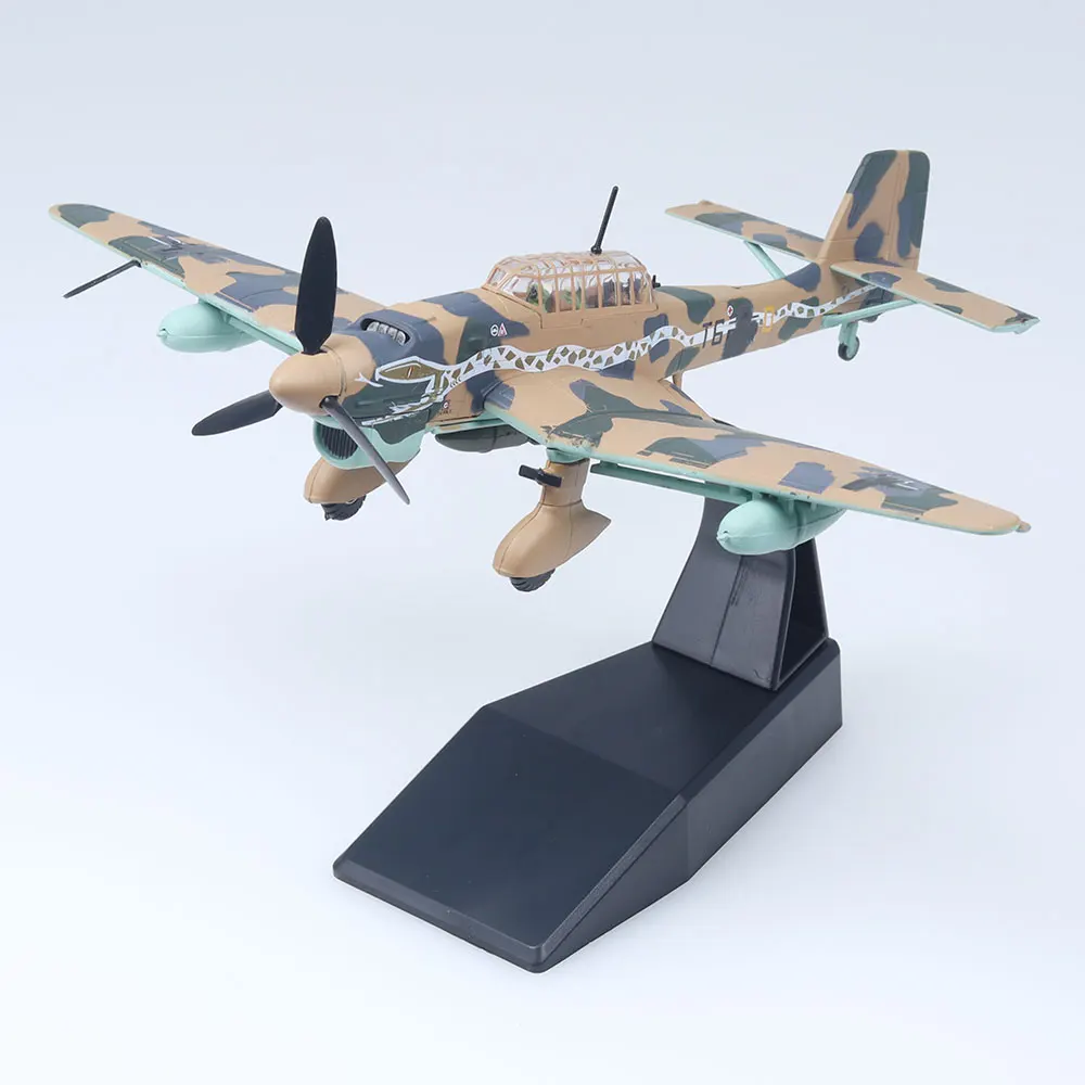 

1/72 JU-87 литая под давлением модель самолета, военные модели самолетов-истребителей для подарка
