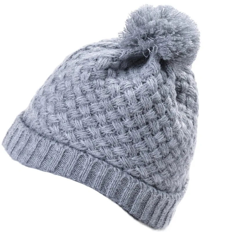 New Cold Proof Wool Hat Women Fleece Hat Europe America Autumn Winter Thickened Warm Knitted Hairball Hat Outdoor Soft Cozy