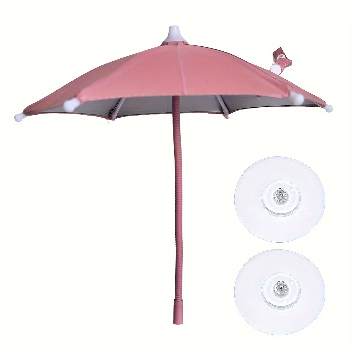 1pc Car-mounted Mobile Phone Umbrella Navigation Bracket Sunshade Mobile Phone Universal Insulation Umbrella