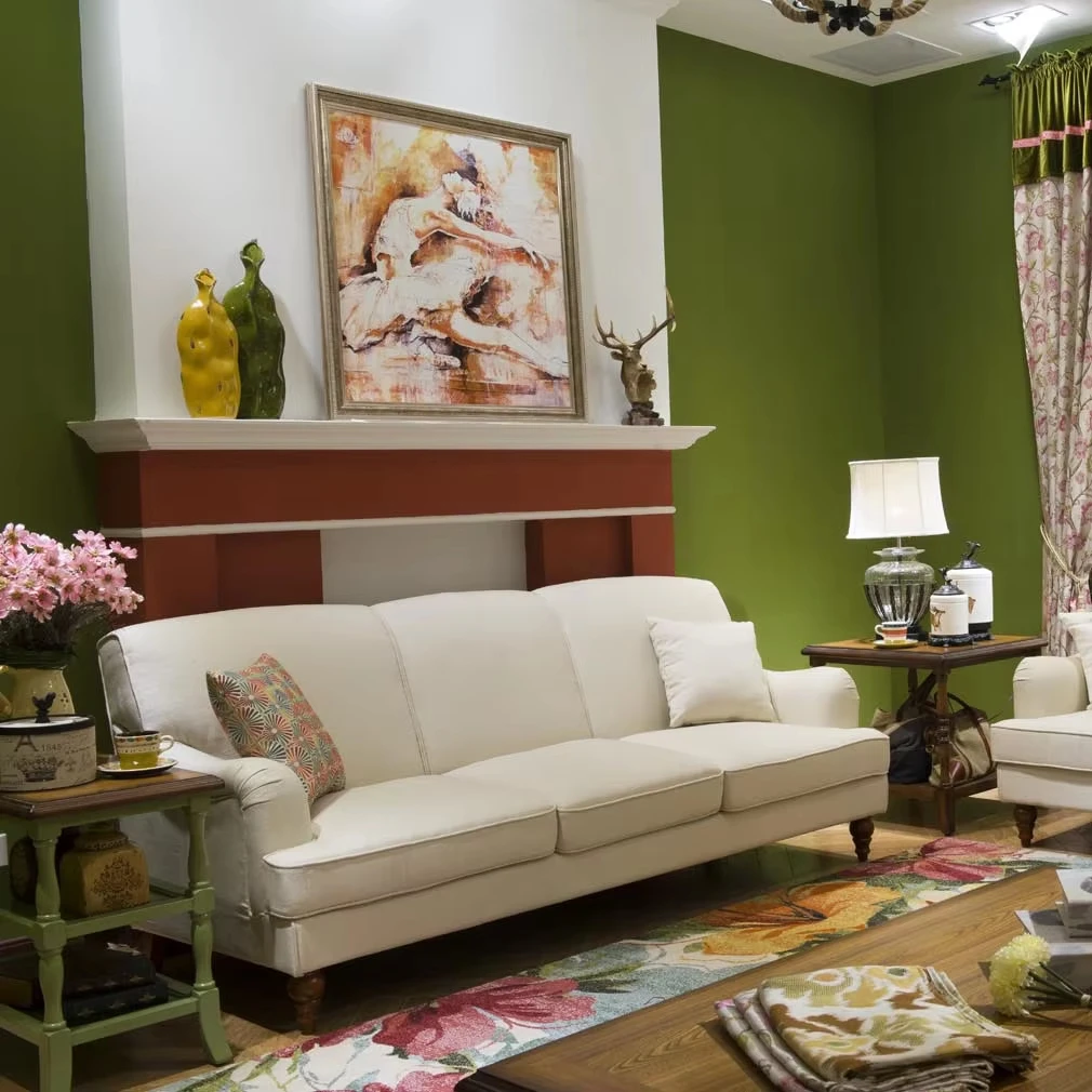 

for High Quality Howard Style Living Room Sofa Set European Simple Design with Corner Feature Fabric Home Furniture Sofa