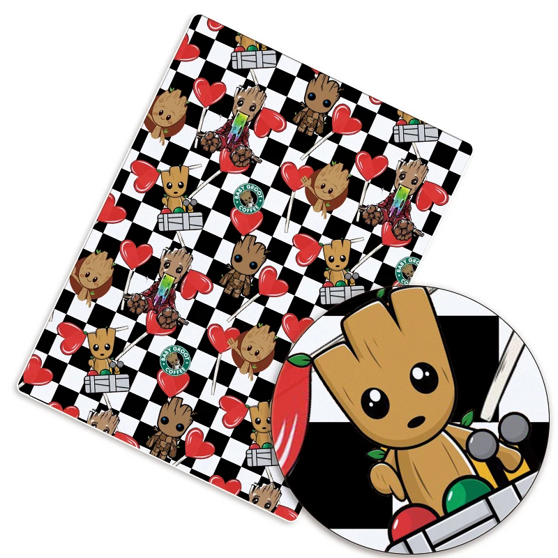 الكلاسيكية الكرتون DIY نسيج القطن البوليستر القطن اليد مخيط ومرقعة مبطن فستان طفل الستار Dresshome الطباعة شعبية