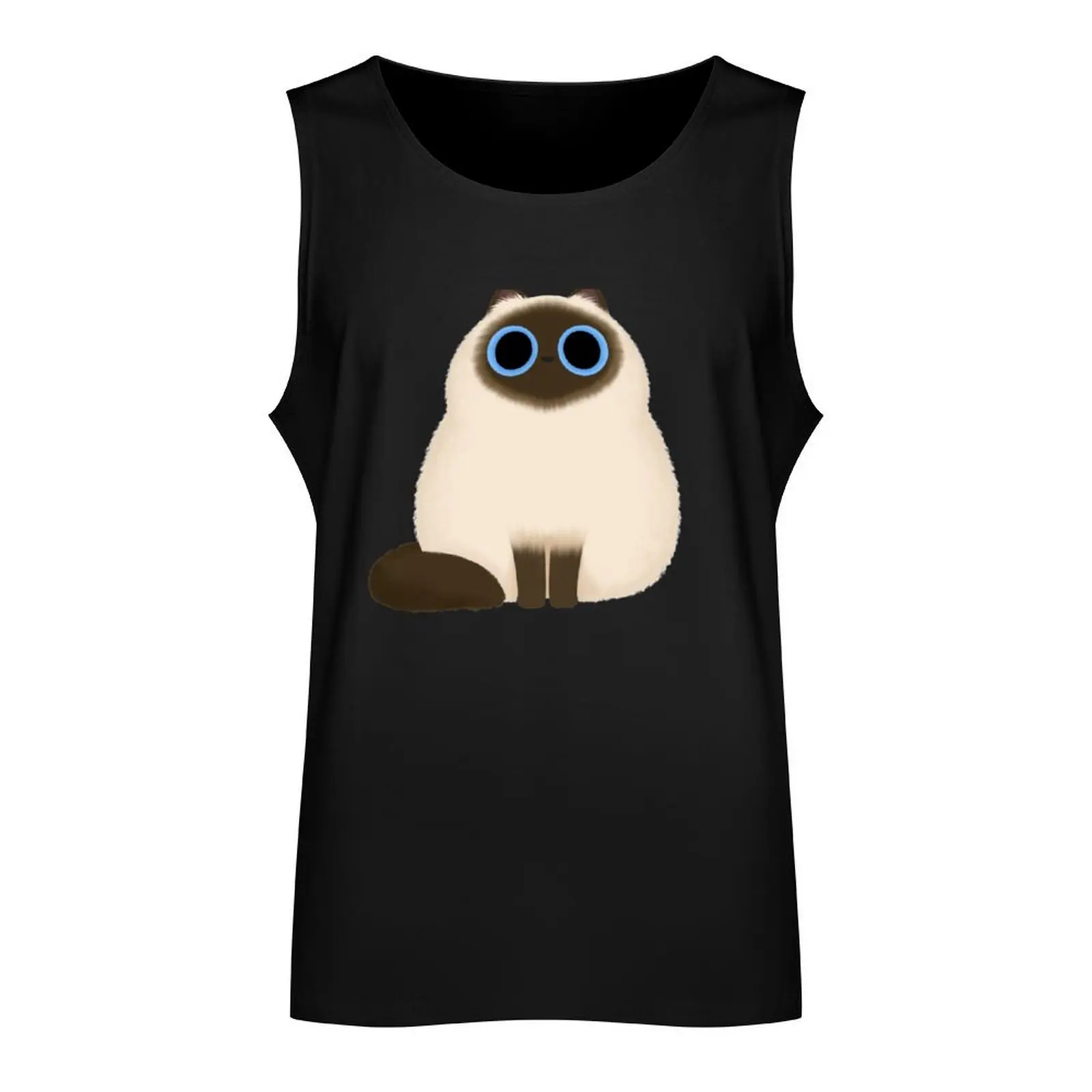 Himalayan Cat Tank Top summer Men's gym t-shirt vest for men