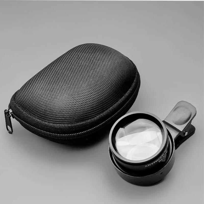 

Multifunctional mobile phone clip magnifying glass 30 times identification special 1000 microscope high power jewelry coin watch