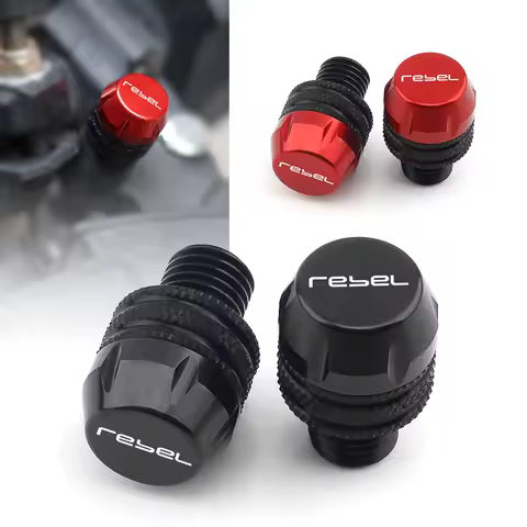 Mirror Plug Caps Hole Screws For Honda Rebel 500 CMX 300 1100 CMX500 CB650R CB1000R CBR650F CB500X CBR 650R 600R Accessories