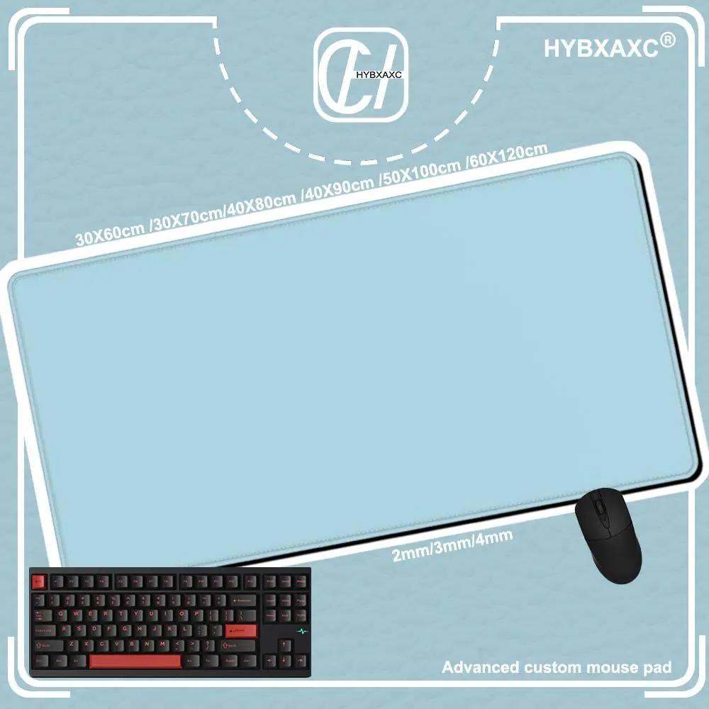 

Mouse Pad Cute HD Desk Pad Extended Gaming Keyboard Mats Large 90x40cm XXL Minimalist solid color Gamer Mousepad