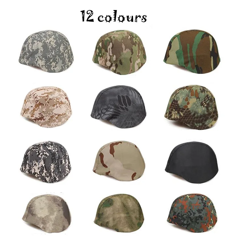 M88 Funda Cubierta Camuflaje Casco Táctico Airsoft Protectora - imagen 5