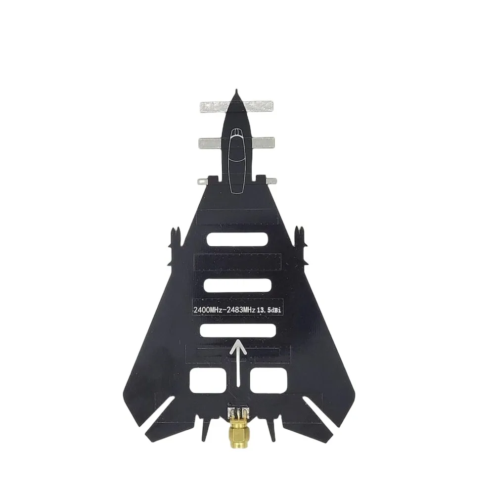 2.4GHz 8 Element High Gain 13.5dBi For Yagi Directional For Antenna Gold PCB Metal For RC Unmanned For Aerial Vehicle For Video