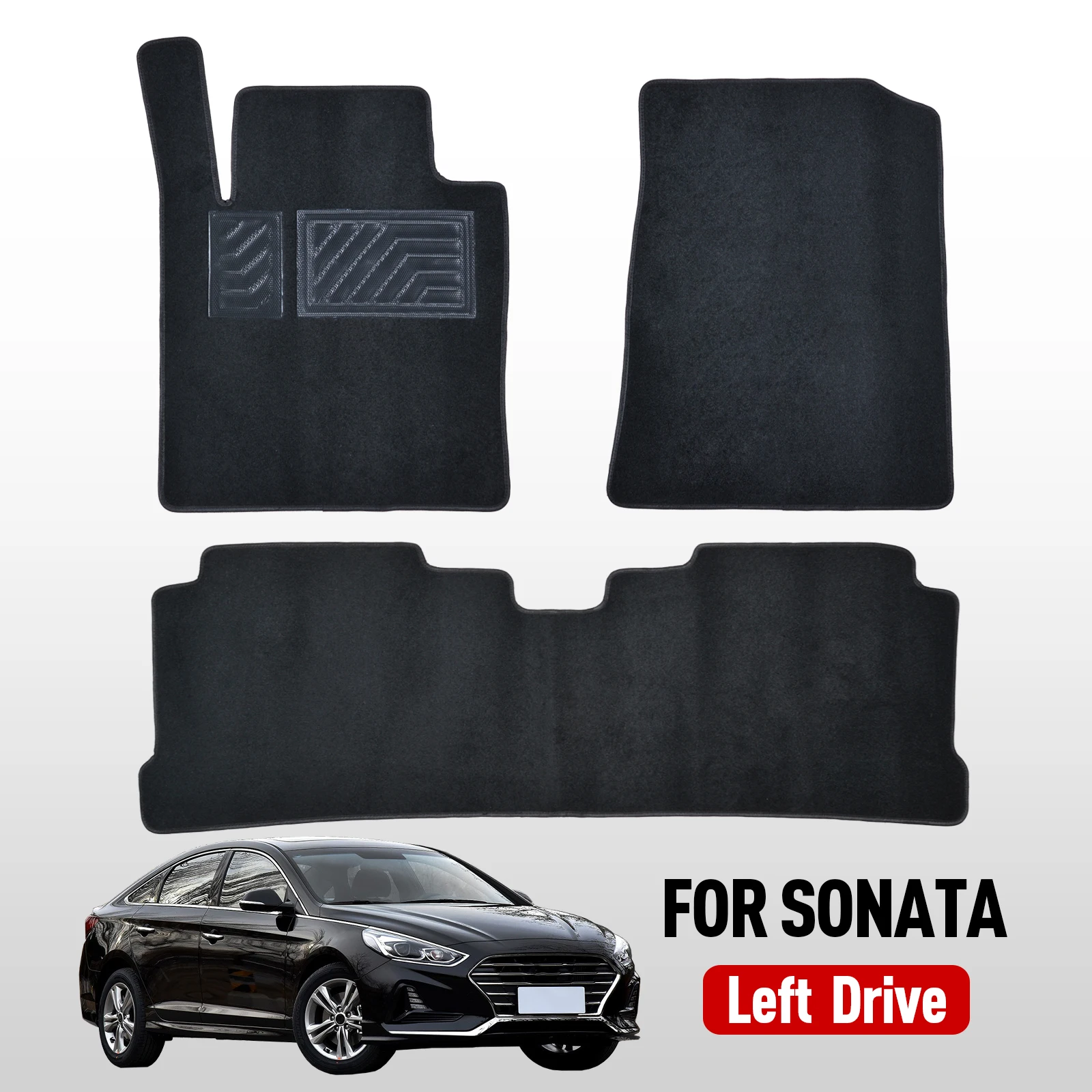 

Custom car floor mat For Hyundai Sonata 2015 2016 2017 2018 2019 Waterproof Pad Car Mats floor Covers Car Accessories