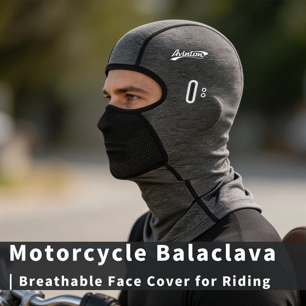 For Avinton Collector GT / Race / Roadster – Summer Cooling Motorcycle Balaclava, Breathable Full Face Mask with UV Protection