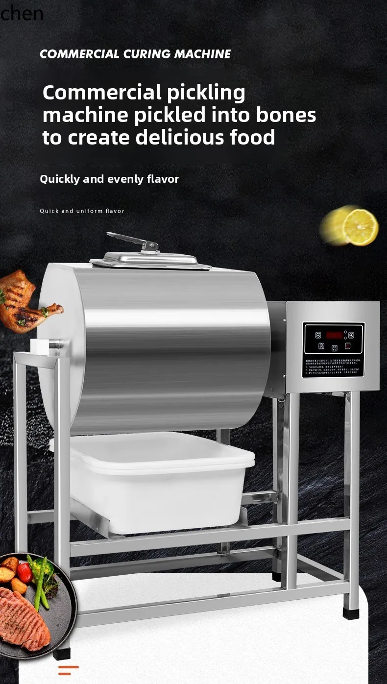 LXCVacuum  Automatic Intelligent Marinating Machine Fried Chicken Marinating Mixer Tumbling Machine Small