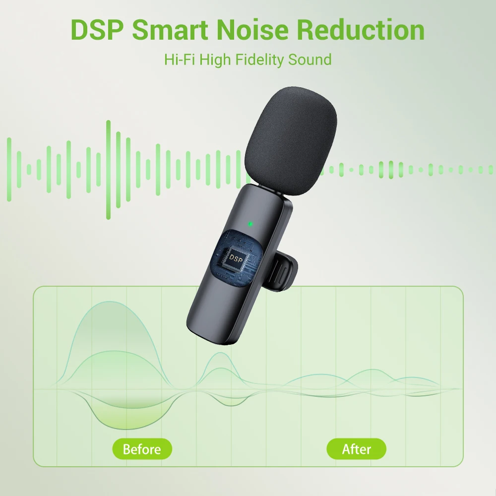 2.4G Wireless Lavalier Microphone 3