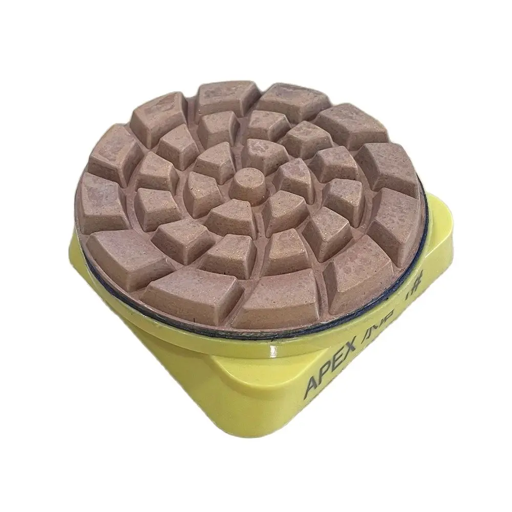 4 Inch 100mm 4-Steps Frankfurt Wet Diamond Polishing Pad Grinding Disc For Marble Granite Stone Abrasive Tools