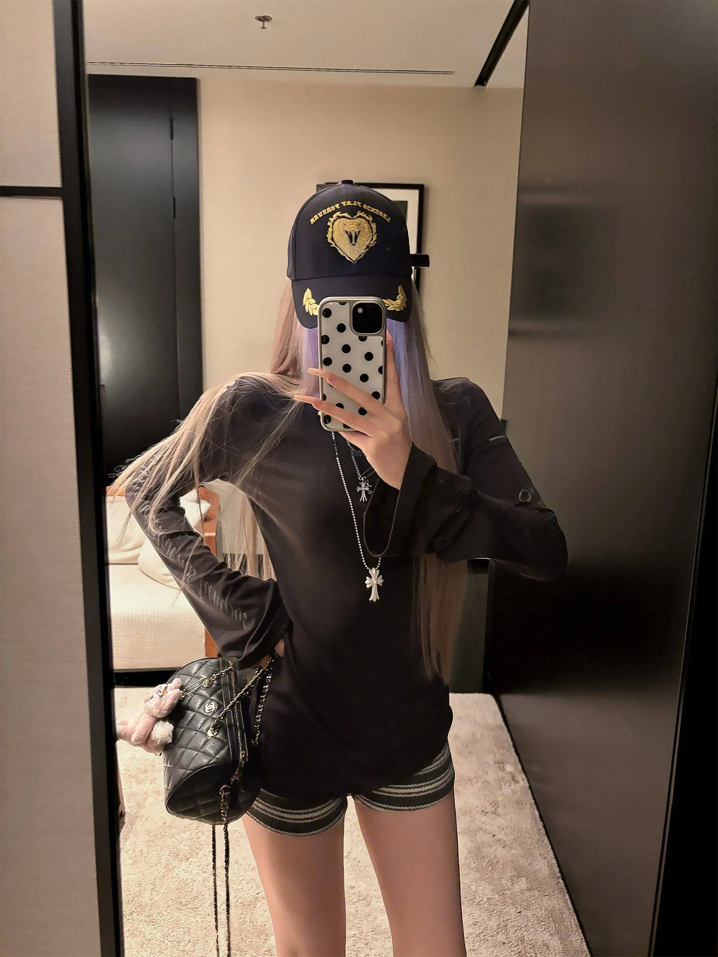 

Женская облегающая футболка Moxinxin с длинным рукавом, базовый слой, в стиле Spicy Girl, американское ретро, топ Sle Ci Walk