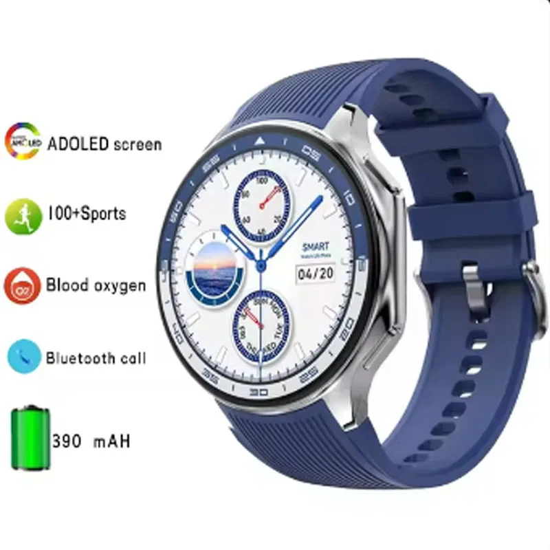 Новейшие мужские умные часы высокого класса для Cubot C30 Xiaomi Play Infinix Zero Huawei P60 Pro, видеоальбом Bluetooth 5,3 MP3, музыка 2025