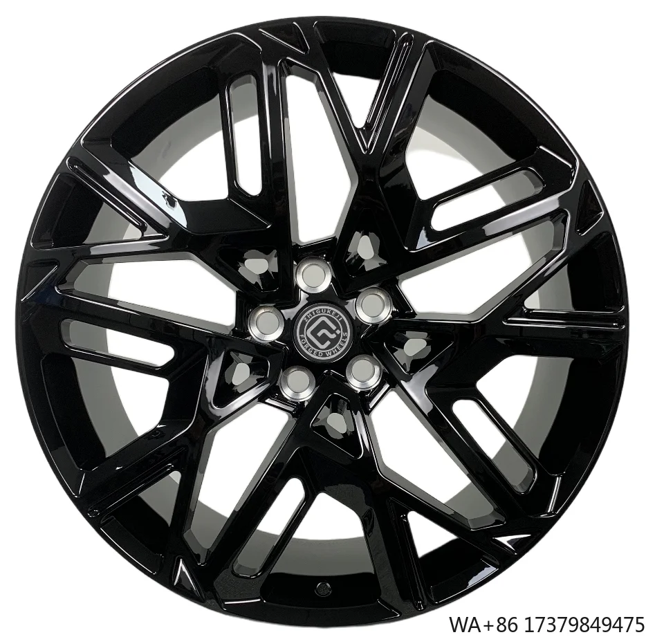 

Factory Direct Custom Forged Wheels Size 16 17 18 19 20 21 22 Inch PCD 5x120 Forged Aluminum Wheels Bright Black Fully Painted