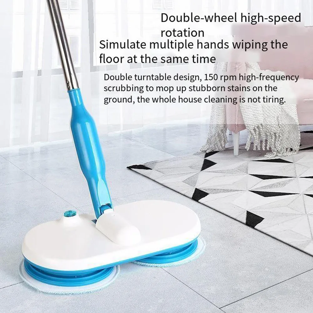 Electric Lazy Mop Easy To Operate For Hardwood Floors Fully Automatic Household Multi-Purpose Cleaning Brand New