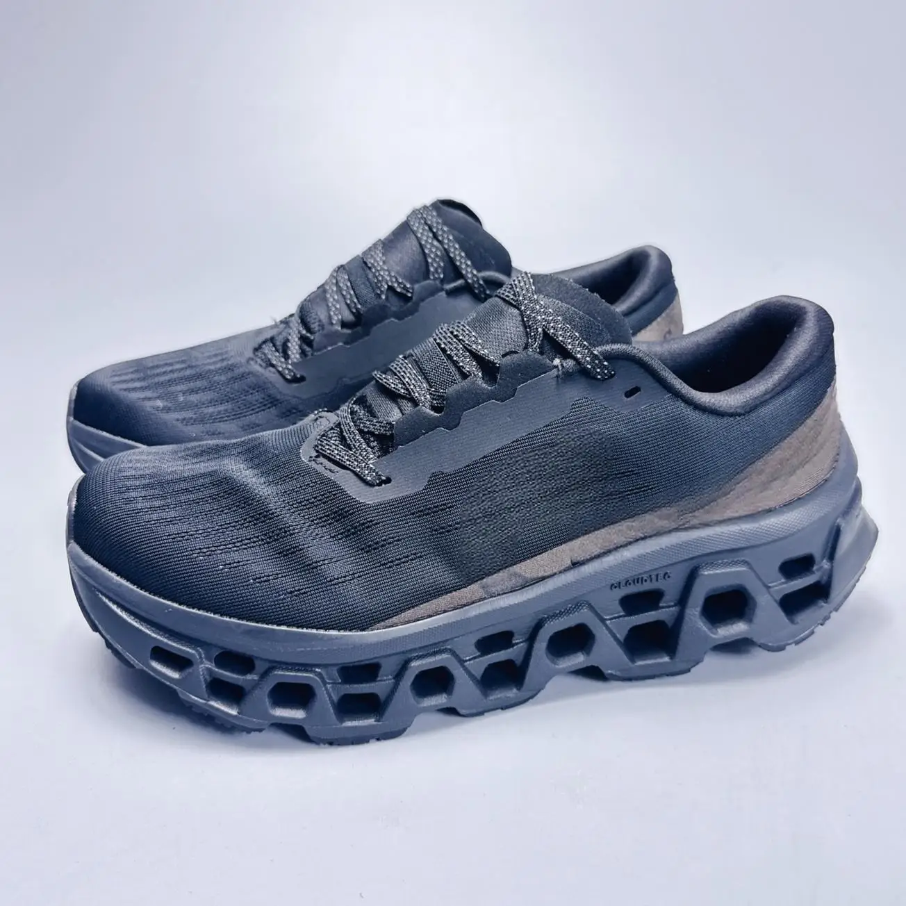 Purcoral 2027 New Women Breathable Knit Mesh Running Shoes Hollow Cutout Sole Shock Absorbing Non Slip Outdoor Walking Sneakers view 4