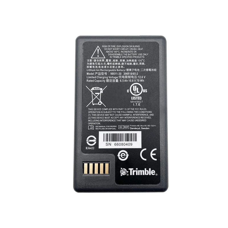 Hohe Qualität Wiederaufladbare 6500mAh 10,8 V original Batterie für Trimble S3 S6 S7 S8 Insgesamt Stationen 79400