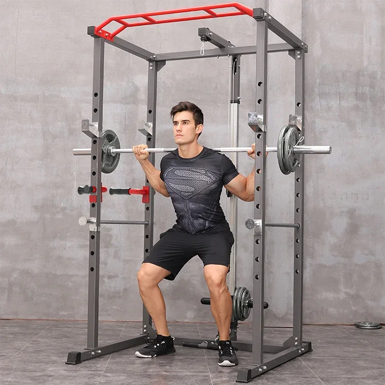 Squat Stand Power Lifting Rack Fitness Equipment Power Rack Home Gym Equipment For Sale