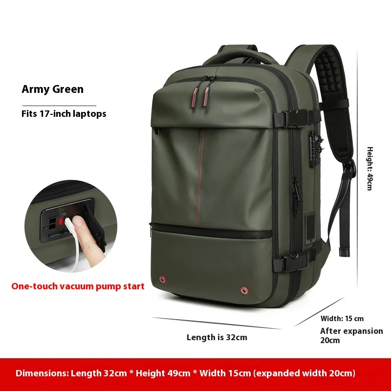 15.6 inch leather backpack Vintage Leather Backpack for 15.6-inch Laptop