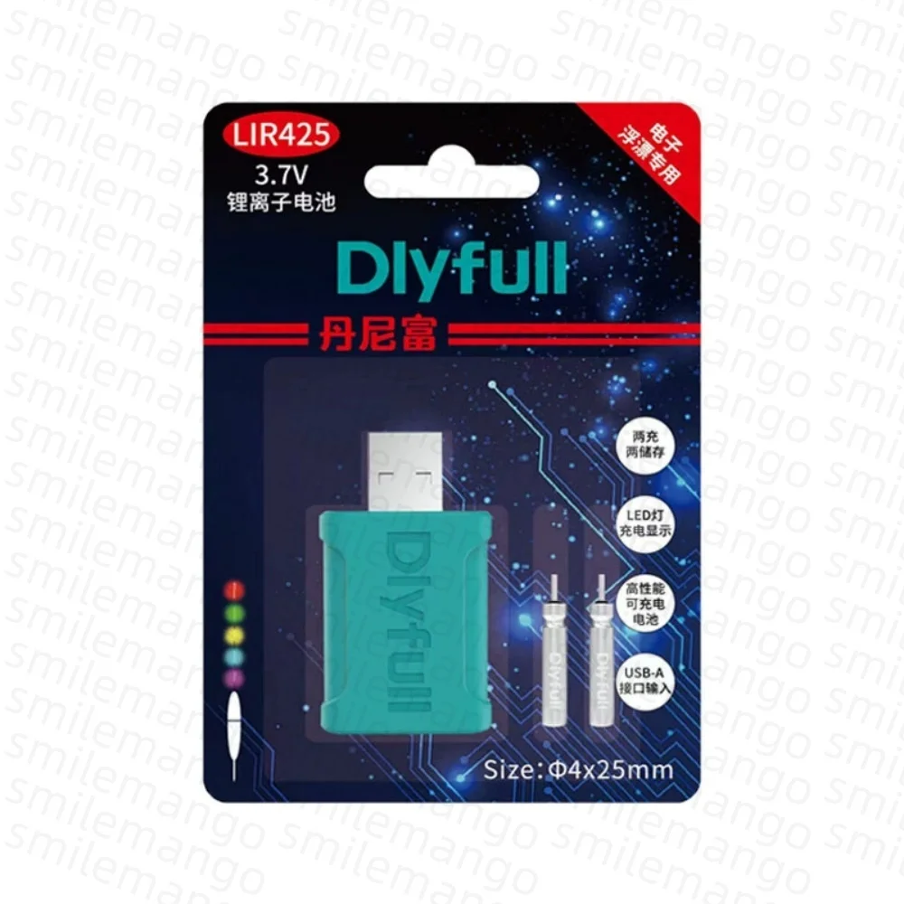 LIR425 Oplaadbare Lichtgevende Vlotterbatterij Universele Elektronische Vlotter Oplaadbare Batterijset