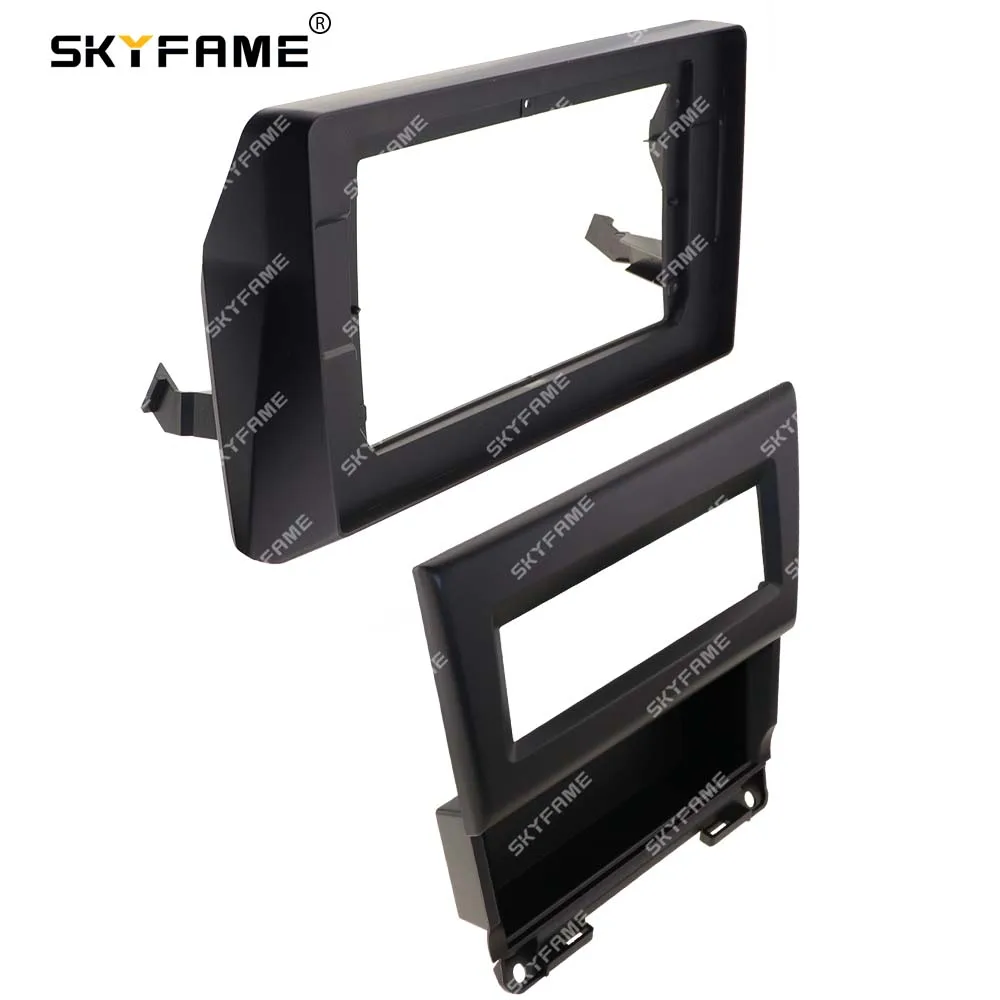 SKYFAME Auto Frame Fascia Adapter Android Radio Dash Fitting Panel Kit Voor Honda Accord 8