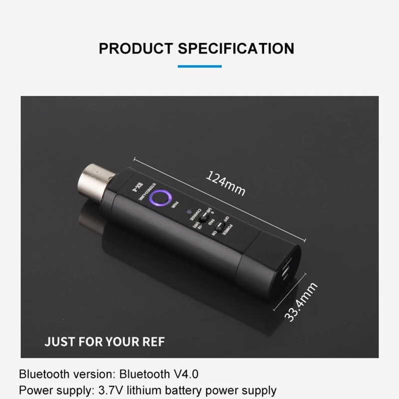 BX-4 Wireless Bluetooth Audio Receiver For Music Streaming Sound System Bluetooth 4.0 High Transmission Speed