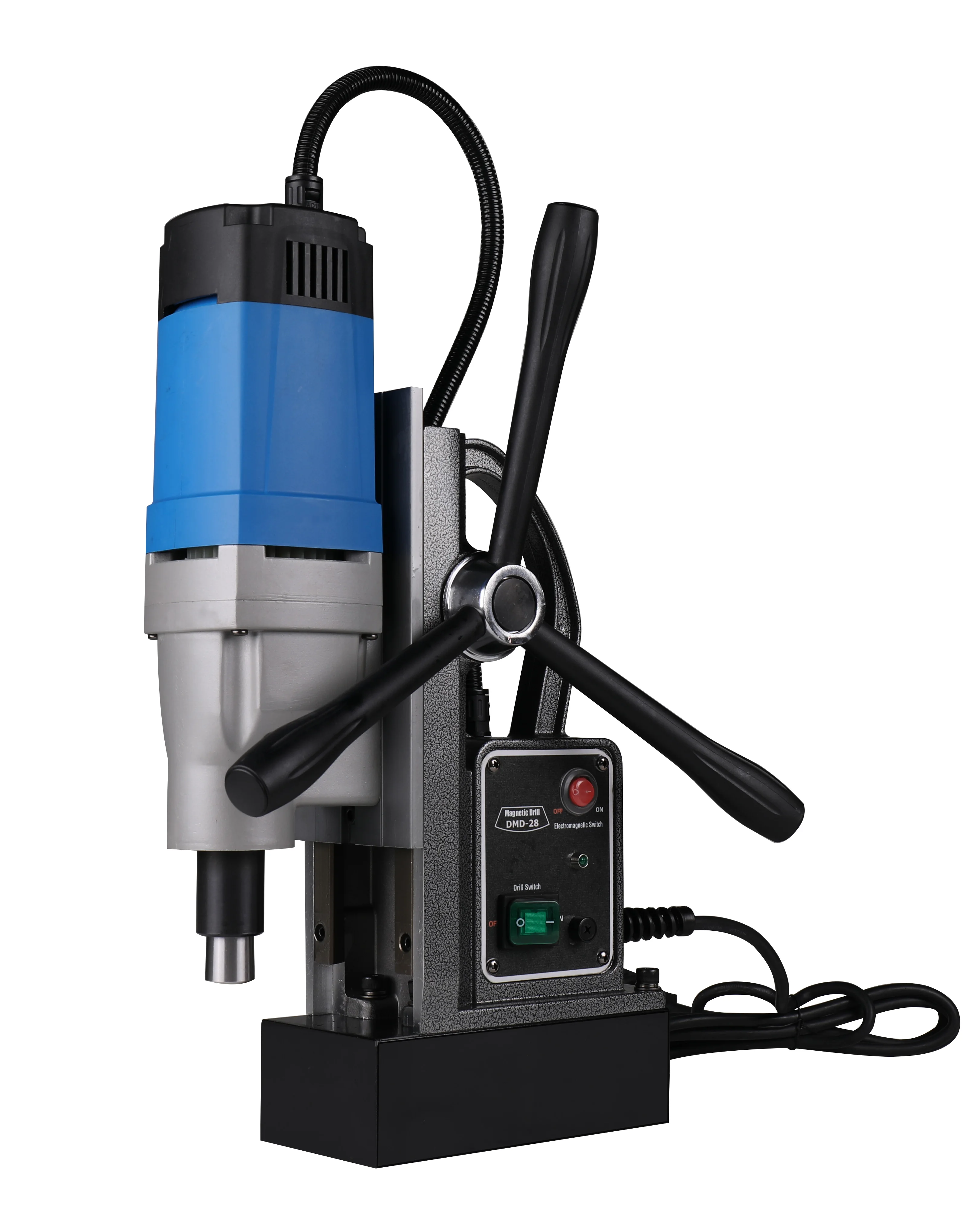 

BYCON Power Tools DMD-28 Single Speed Industrial Steel Magnetic Drill MT3 Mohs Adapter For Steel Twist Drilling