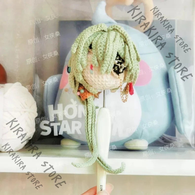 

Honkai: Star Rail Anaxa Cosplay Ornaments Crochet Hook Handmade Article Pendant Fangoods Decor Mascot Maumet moppet Cute