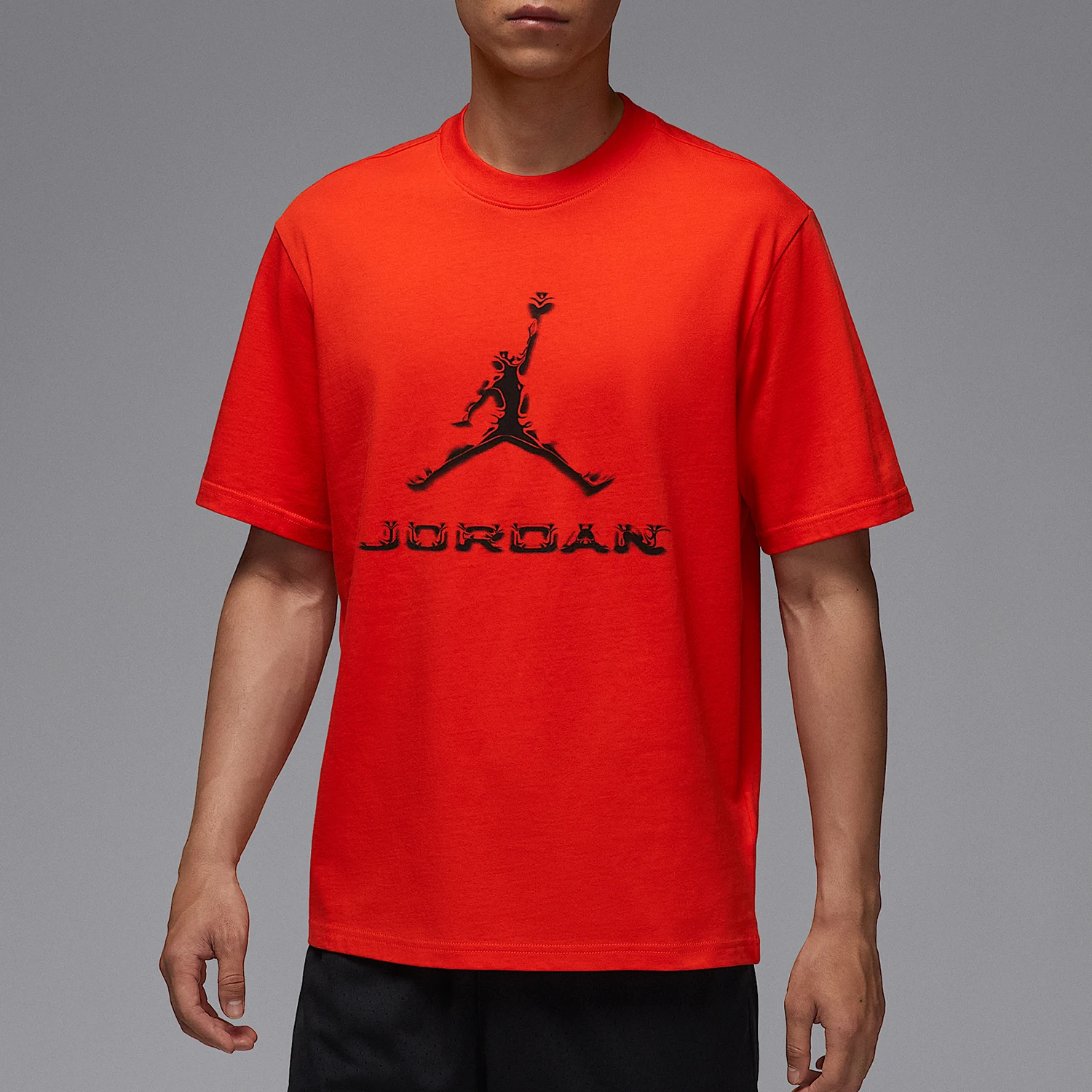 

Nike Genuine JORDAN Men's Sports Casual Printed Breathable T-Shirt HQ9092-891