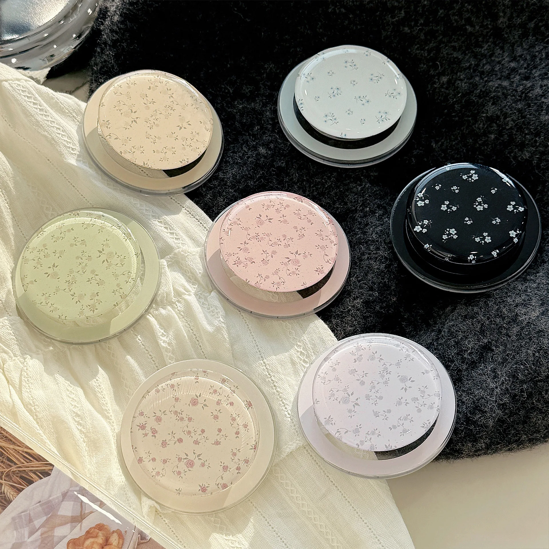 حامل هاتف مغناطيسي آيفون 16 15 14 13 12 برو ماكس لطيف الأزهار قبضة حامل للفتيات النساء البوب المقبس نمط الهاتف جبل #3